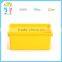 High end 100% new pp safety round edge design plastic box kids toys storage box