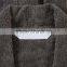 grey warm sexy adult poncho cotton quilted bathrobe