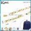Small Link Silver and Gold Iron Shoe Chain