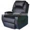 HomCom Deluxe Black Ergonomic Heated Vibrating PU Leather Massage Sofa Lounge Recliner