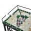 HomCom 31" 25 Bottle Metal Wine Storage Rack Table - Black/Multi-Color
