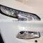 ABS Chrome headlight Cover For Jeep Cherokee 14 Head lamp cover accessories