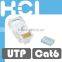 EZ RJ45 8P8C UTP Solid and Stranded Modular Plug for Cat 6 Cable