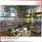High grade retail store tall wooden display cabinet