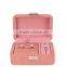 Chinese Factories Wholesale Custom High-grade PU Leather Jewelry Box, Pink Gift Box