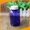 500ml PET Blue Plastic Pill Boston Bottle With Child Resistant Cap