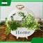 modern fancy home goods decorative hanging antique round fancy stand wood decoration vase