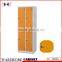 colorful metal 4 doors locker metal wardrobe storage cabinets lockers