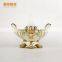 ceramic silver fruit tray in stock,ceramic plate wholesale in stock