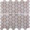 MM-CV232 Top quality house decorative natural stone hexagonal 1''marble mosaics