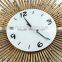 Vintage Gold Metal Wall Clock Digital Clock