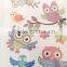 Popular Cute OEM Owl Design Decorative Shinny Glitter Sticker