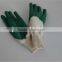 latex coated glove glass household sandy/crinkle surface finish gloves CHINA
