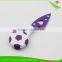 ZY-B20261 5pcs pp football style handle non stick coating head cheese cutter set cheese knife set