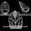 Princess rhinestone flower crown tiaras H172-172