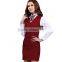 Receptionist Captain Uniform Hotel Front Office Chinese Collar