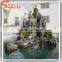 Small water features fountain, backyard wall-mounted artificial waterfalls, garden waterfall fountains wall