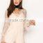 Dreamy ladies long sleeve frilling cuff lace playsuit
