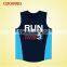 wholesale heat transfer/silk screen print polyester/cotton custom design tank top Gym Singlets YDBX-070