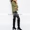 New Arrival Customized Ribbed Knitwear Sweater Stitch High Low Jumper with Side Splits