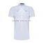 Female 2017 spring and summer new business short sleeve shirt, leisure, self-cultivation, lotus leaf side collar shirt, custom
