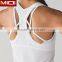 China Factory Custom Latest Women Design Gym wear Plain Ladies Stringer Tank Top
