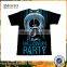 2016 Hot Selling T-shirts With Amazing Patterns Mens Custom Halloween Party Clothing Wholesale Sublimation Printing Apparel