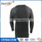 Cycling clothing sport crew neck moisture wicking long sleeve compression shirt for Men