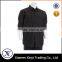 Bulk Wholesale Cheap Plain Company Logo Print Black Men Cotton Work Shirts
