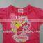 New Arrival Girls T-shirt 100%cotton children Tshirt