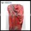 Oversized Soft Red Pashmina Scarf