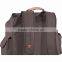 Field & Co. Classic Backpack - open main compartment with pull-cord closure, flap closes with distressed silver clasped hardware