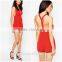 Wholesale Plunge Neck Sexy Short Playsuit Dropshipping Women Clothing