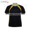 black yellow raglan sleeve 100 poliestere t shirt sports