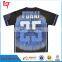 Short sleeves custom sublimation Sports T-shirts stylish blank wholesale t-shirts