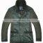 2015 lastest fashion mens handsome long green leather jacket