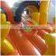 orange inflatable obstacle course, high quality inflatable obstacle game