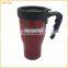 Hot Selling 16oz insulated plastic inner and ss outside travel mug,coffee mug,thermo mug