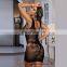 2017 Beautyslove sexy hot woman black Transparent Jacquard hollow sexy Babydoll sleepwear sexy Lingerie