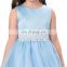 Grace Karin Cheap Sleeveless Ankle-Length Sky Blue Flower Girl Dress Patterns 2~12 Years CL008939-3
