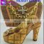 women high heel shoes matching bag set ME6601