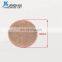 Metal tags,blank stamping flat round copper tag pendants