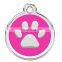 Dog Tags Pet Tags Cat Tags With Round Paw Shape
