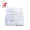 Hot sales die cutting shape Self Adhesive Backing hook loop Tape with release film