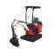 0.8 ton cheapest mini excavator tree planting digging machines hole digger for garden