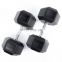 Complete Set Of Environmental Fitness Equipment Gym Weights Dumbbells Sport   Hexagonal Dumbbell