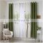 Natural Romantic Printed Linen Window Curtains