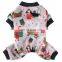 New cute and cool four-legged christmas funny dog clothes pet
