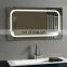 Wall Mounted Makeup Mirror With Led Light, Backlit Bathroom Lighted Mirror