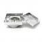 GUIDA 726122 New Smart 115mm Square Floor Grate drainer Tile insert Brass Chrome Waste Drain